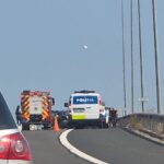 trafic restrictionat pe autostrada a4 din cauza unui accident pe sensul de mers de la ovidiu spre constanta s au ciocnit un tir si o dubita 689ad2d445366
