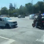 video accident cu o masina a politiei la arcul de triumf din bucuresti o politista a fost ranita si dusa la spital 68aeda7a80028