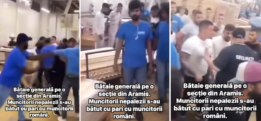 video bataie generala intre muncitorii romani si nepalezi la o fabrica din romania ramane de vazut cine a avut castig de cauza 68aaa4c891b0a