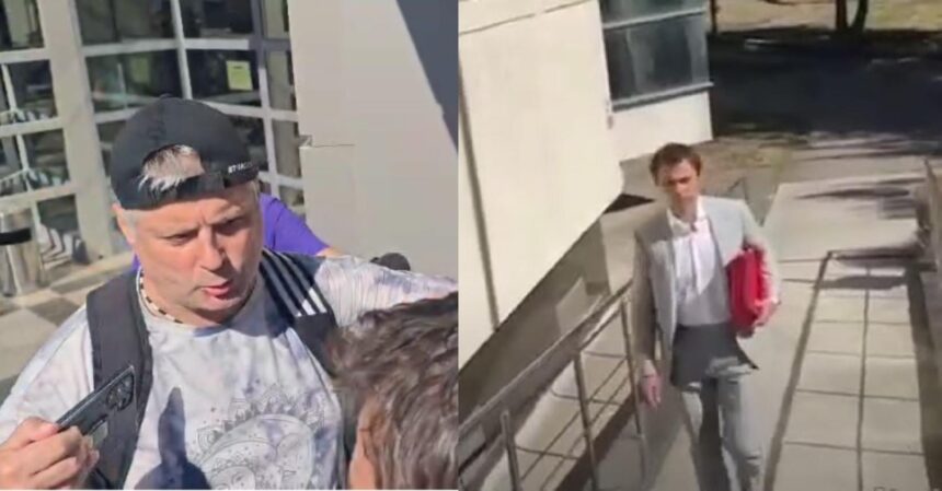 video cristian radu intampinat de activistul ceausescu la curtea de apel constanta ce faci bai escrocule ia uite ce costum ti am adus 68aebfac29e53
