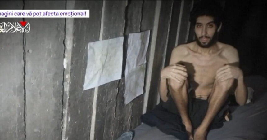Imagini impresionante cu un ostatic Hamas după 2 ani de captivitate. Tânărul de 24 de ani e de nerecunoscut. 1 video imagini impresionante cu un ostatic hamas dupa 2 ani de captivitate tanarul de 24 de ani e de nerecunoscut 688f2867a5b81