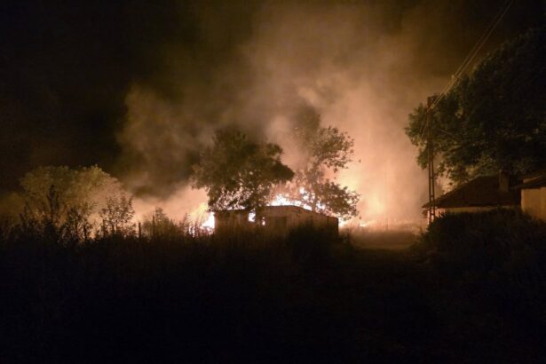 video incendiu puternic in lipnita in zona fermei 7 este al treilea foc izbucnit in comuna astazi 689bb3f98d7f8