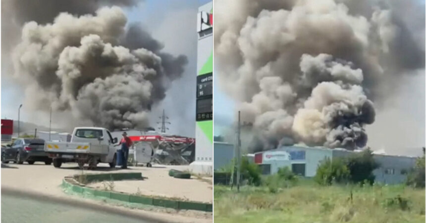 Pericol de explozie în Iași: incendiu puternic lângă o benzinărie, cu mesaj RO-Alert emis de autorități. 1 video pericol de explozie in iasi incendiu puternic langa o benzinarie autoritatile au emis un mesaj ro alert 689f1a0e425d7