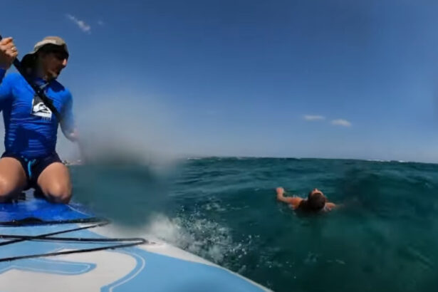 video un roman si cei doi copii ai sai au fost salvati de la inec in grecia de un practicant de stand up paddle 68a7819b85db8