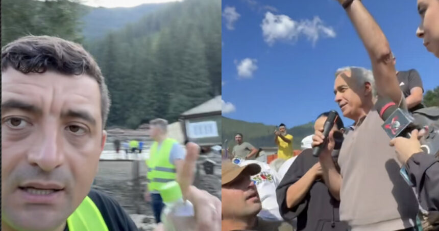 videofoto cursa simion georgescu prin zonele inundate fanfara militara si mers la biserica cei doi au venit separat nu s au intalnit 688cc4cb23d3a