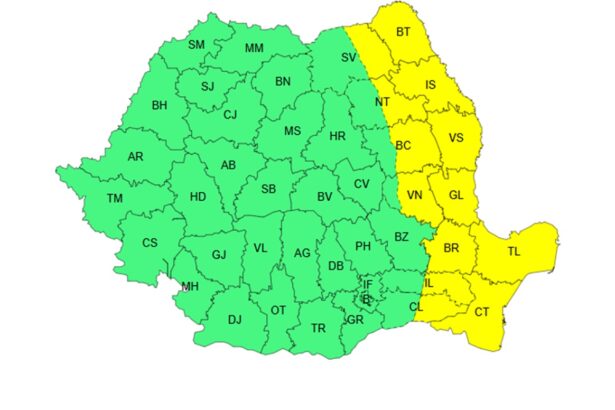alerta meteo pentru constanta si tulcea anm a emis cod galben iata cat va dura si ce fenomene sunt asteptate 68cb9dcc6f05f