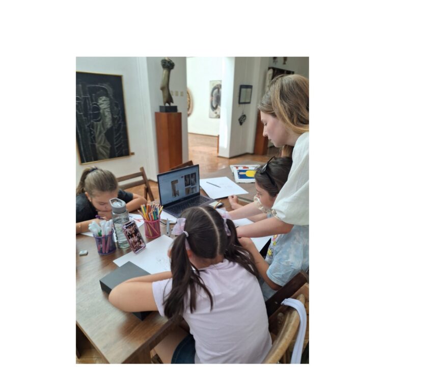 Atelier de creativitate la Muzeul de Artă Constanța: micii artiști au învățat despre design și publicitate 1 atelier de creativitate la muzeul de arta constanta micii artisti au descoperit secretele designului si publicitatii 68beb1854f60b