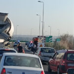 atentie soferi accident rutier pe autostrada a4 intre lazu si constanta o masina a intrat in parapet 68b553ede6a4b