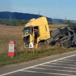 cisterna cu acid sulfuric rasturnata pe dn 1 in judetul brasov traficul rutier deviat pe rute ocolitoare 68c993d09a22f