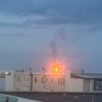 flacara uriasa si fum gros in zona navodari corbu ce transmit reprezentantii garzii de mediu constanta 68d02245dc8f0