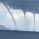 foto fenomen meteorologic la marea neagra mai multe trombe puternice au fost surprinse de localnici 68cffbb0f3e2f
