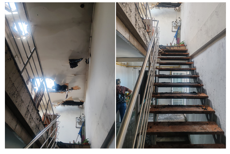 foto imagini noi ce a ramas dupa incendiul care a distrus complet mansardele blocului de pe strada soveja au fost afectate si apartamentele de la etajele inferioareinferioare 68c8168d96e24