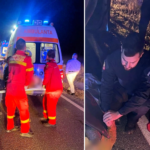 foto jandarmii au acordat primul ajutor victimelor accidentului de pe dn 22 din zona palazu mic 68d99199e9908
