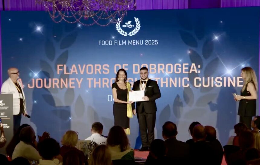 foto premiu international pentru scurtmetrajul intitulat flavors of dobrogea a journey through ethnic cuisine un nou pas pentru dobrogea in drumul spre titlul de regiune gastronomica europeana 2029 68da7d251e75b