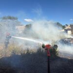 foto video desfasurare de forte a pompierilor din tulcea in localitatile vacareni si cataloi locuinte in pericol sa ia foc 68d13ff7d29a1