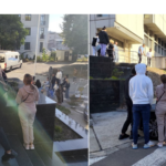 foto zeci de prieteni il asteapta la instanta pe autorul accidentului din razoarele in urma caruia un barbat de 39 de ani a ramas fara un picior 68c8fe3d547dc