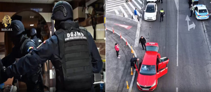 imagini spectaculoase zeci de perchezitii diicot la o retea de traficanti de droguri de risc 68d8f6ea2dc0c