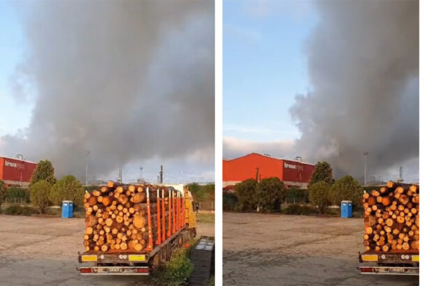 incendiu devastator la o fabrica de prelucrare a lemnului sunt mai multe victime a fost activat planul rosu de interventie 68b537c9df201