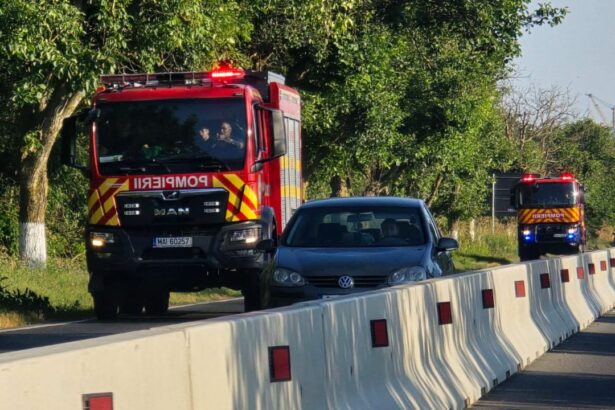 incendiu la un autoturism in apropierea monumentului tropaeum traiani din adamclisi 68bd9bcd2a090