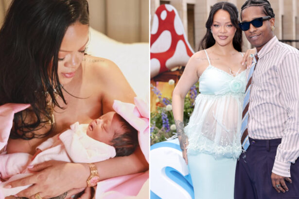 rihanna a nascut o fetita al treilea copil cu aap rocky artista a dezvaluit numele si a publicat primele imagini 68dbf26b29172