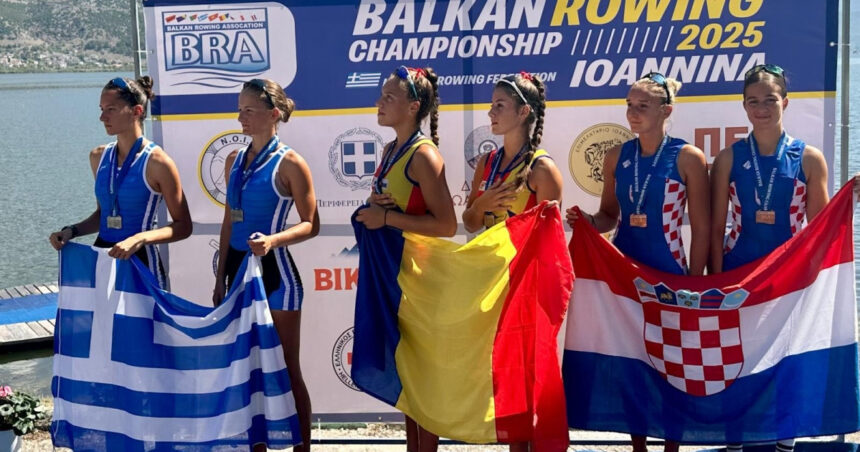 sportivii romani au castigat 10 medalii la campionatele balcanice de canotaj de la ioannina grecia 68c594d4868df