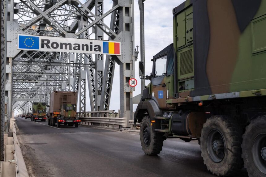 tehnica militara si trupe franceze intra in romania prin pt vama veche si giurgiu pentru exercitiul dacian fall 2025 68d8472199a95