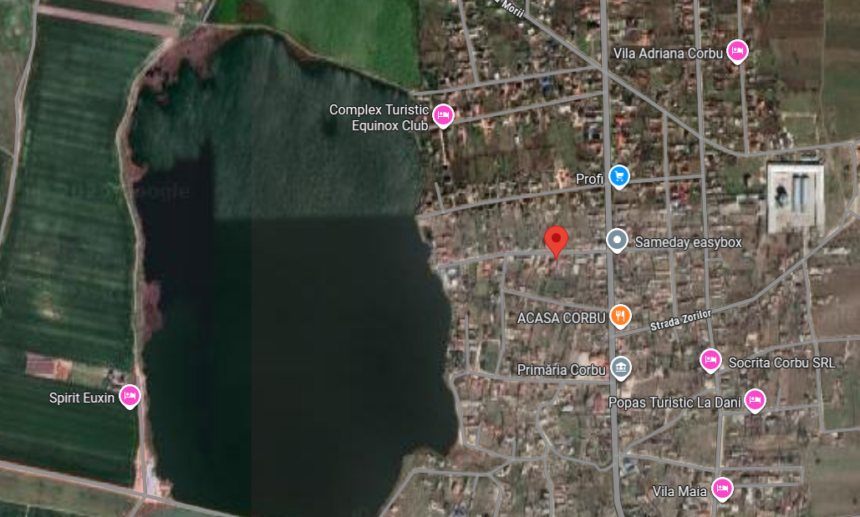 teren intravilan din corbu scos la licitatie in cadrul unei executari silite din cauza unor datorii vezi aici unde este situat 68c8d79c45b90