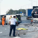 tragedie fara margini trei muncitori spulberati pe a1 in timp ce trasau marcaje rutiere 68b7fa9d2c1cb