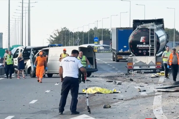 tragedie fara margini trei muncitori spulberati pe a1 in timp ce trasau marcaje rutiere 68b7fa9d2c1cb