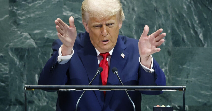 trump la onu schimbarile climatice sunt cea mai mare inselatorie din lume avertisment pentru investitorii in energie verde 68d2d1d5d8d0a
