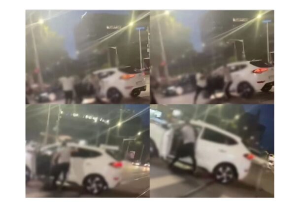 video bataie in toata regula cu pumni si picioare in trafic au oprit o doi politisti aflati in timpul liber 68c018d4adb93