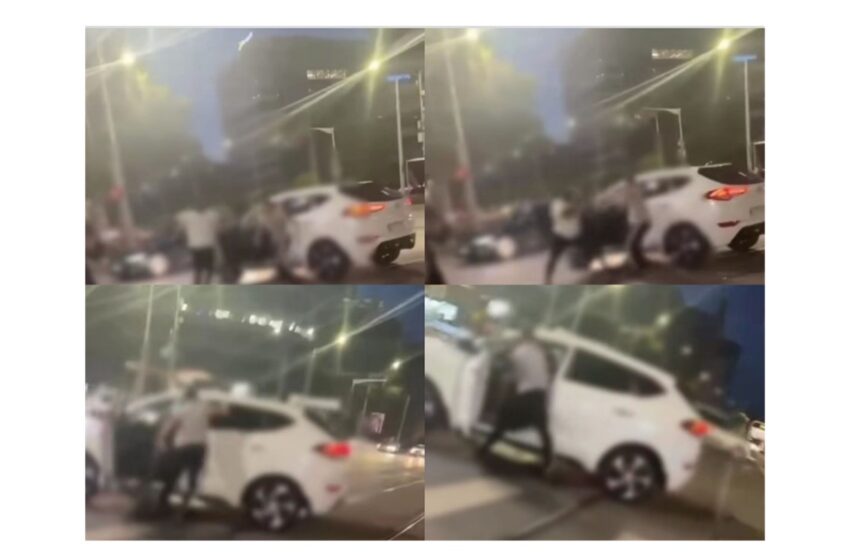 video bataie in toata regula cu pumni si picioare in trafic au oprit o doi politisti aflati in timpul liber 68c018d4adb93