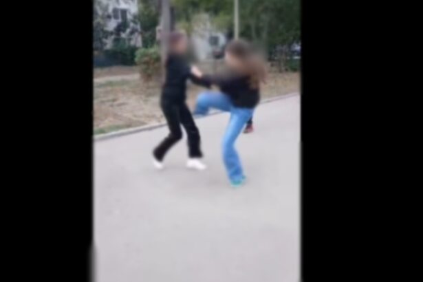 video doua eleve s au batut ca in ring in apropiere de scoala nr 40 din constanta 68d68fad4fed3