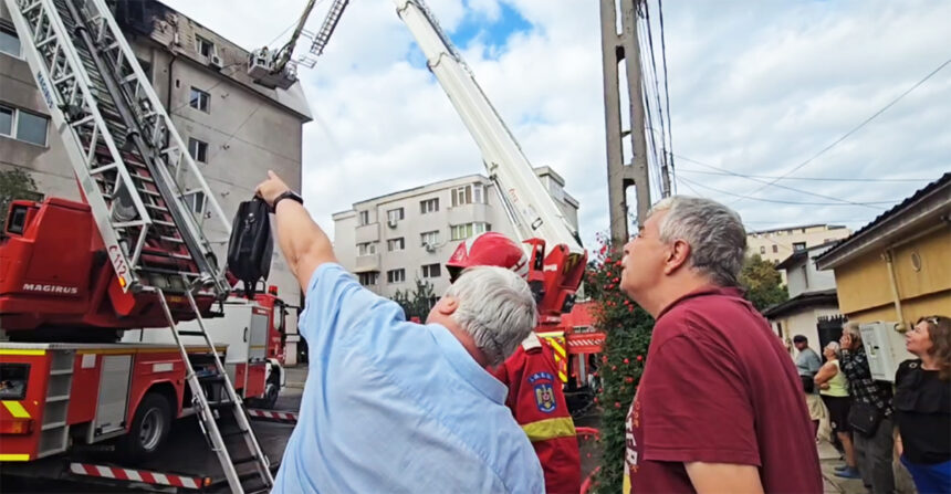 video familiile afectate de incendiul de pe strada soveja disperate focul ar mocni intre tabla si structura mansardei 68c6cf6fd57c2