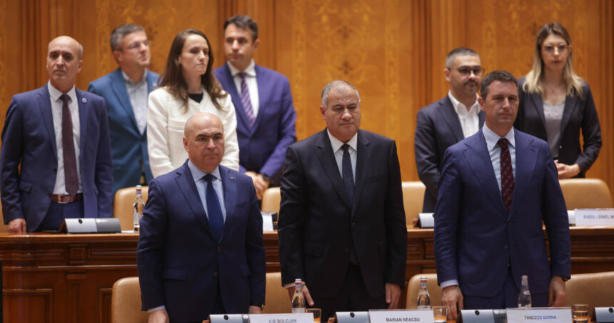 video psd in guvern dar cu masuri de opozitie ce ii nemultumeste pe social democrati la reformele anuntate de premierul ilie bolojan 68d65e3774353