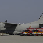 video zece pacienti palestinieni si 28 de membri ai familiilor adusi in romania cu o aeronava militara unii vor fi transferati in belsgia 68cb2498f3817