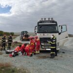 accident grav urmat de incendiu in satu nou soferul care a fost electrocutat se zbate intre viata si moarte 68f0ab679bbbb