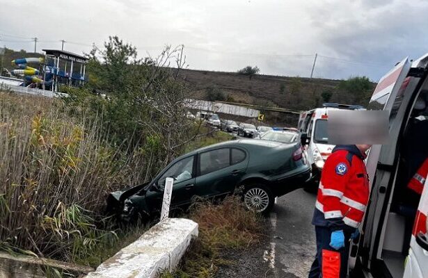accident rutier in judetul tulcea trei persoane au fost transportate la spital 68f5ca1bb2a9b