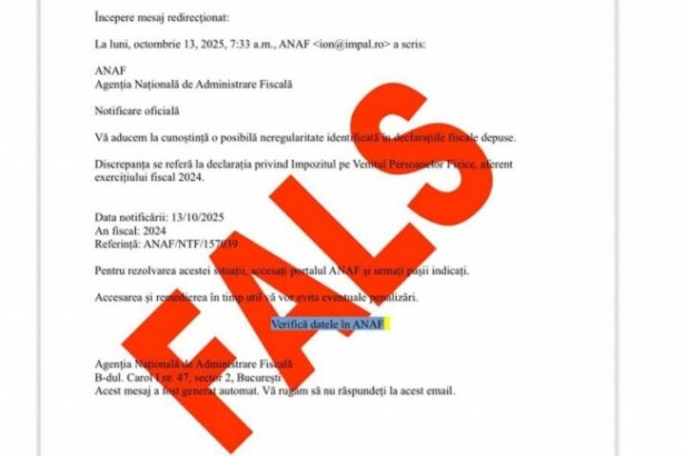 anaf avertizeaza emailuri false circula in numele institutiei 68edeefb9677f