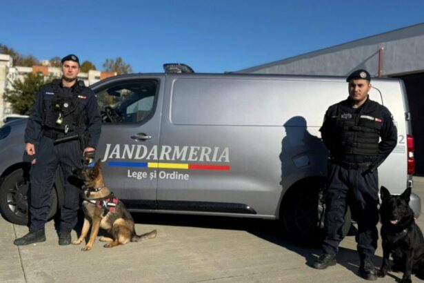 autospeciala noua pentru transportul cainilor de serviciu primita de jandarmeria constanta 690229bdb7883