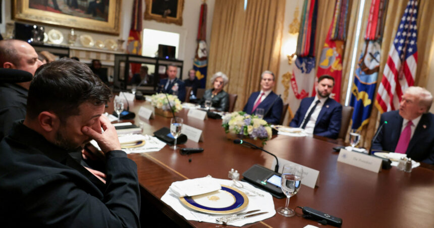 donald trump a vorbit in continuu in intalnirea cu zelenski si s a plans ca nu a primit premiul nobel pentru pace 68f7282defc92