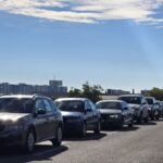 foto atentie soferi evitati varianta ovidiu se circula bara la bara 68e21fe2792ee