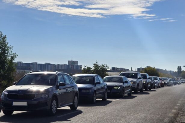 foto atentie soferi evitati varianta ovidiu se circula bara la bara 68e21fe2792ee