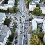 foto atentie soferi noi scuaruri mediane au fost amenajate pe strada soveja din constanta 68f8dac58156c