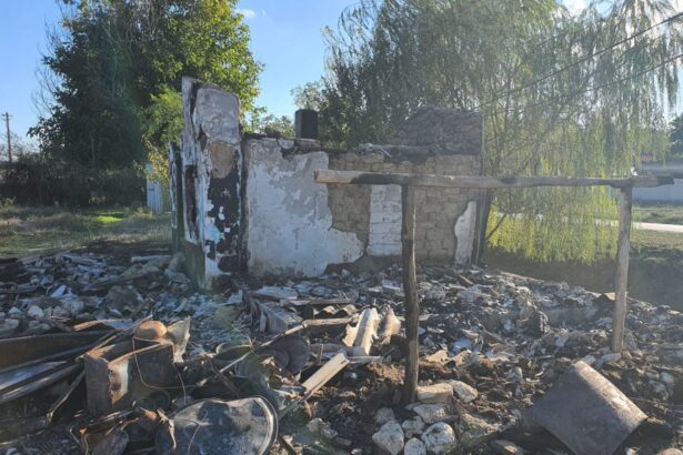 foto si tu poti face o fapta buna o bunica si cei doi nepoti ai sai din baneasa locuiesc intr un adapost improvizat dupa ce casa le a fost mistuita de flacari 68dd5905ba647