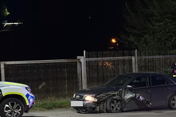 foto video accident la medgidia in zona berarie doua masini s ar fi tamponat in sensul giratoriu de langa pod 68e9590ca8276