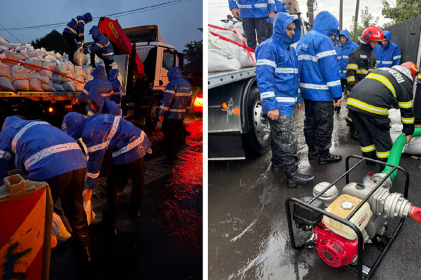 foto video jandarmii intervin pe strada motilor din zona palas din constanta unde exista risc de inundatie 68e60d4decedf