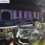momentul in care o soferita care bause alcool se rastoarna cu masina 3 oameni au fost raniti printre care si un copil 68e221ebe4434