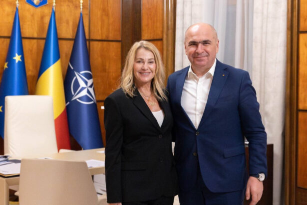 nadia comaneci si mihai covaliu s au intalnit cu premierul ilie bolojan discutii despre celebrarea anului nadia comaneci in 2026 68ed649113ca8