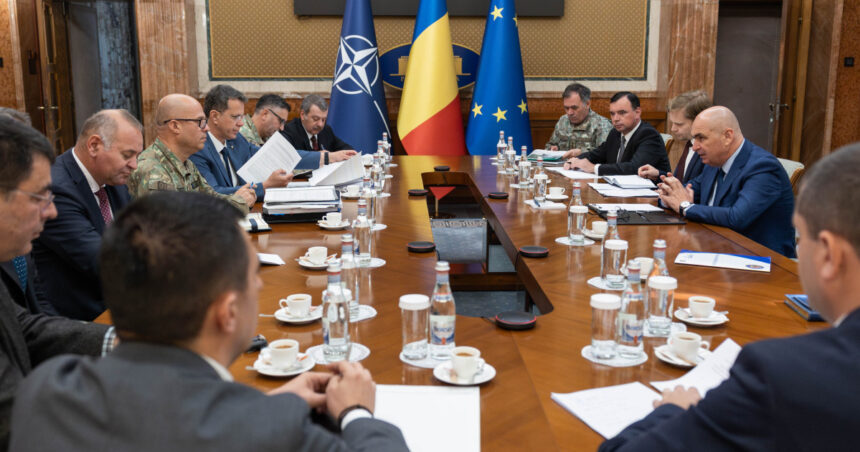 romania pregateste proiectele pe aparare care vor fi finantate prin programul safe bolojan discutii cu mai multi ministri la guvern 68dd3021480eb